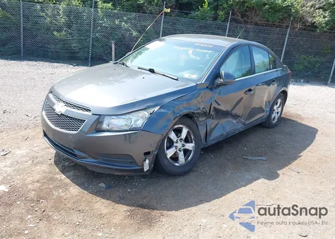 2013 Chevrolet Cruze Lt из США, поврежденный, VIN 1G1PC5SB5D7213517